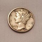 Circulated Nice Sharp Higher-Grade 1928-P MERCURY DIME w/FREE SHIPPING
