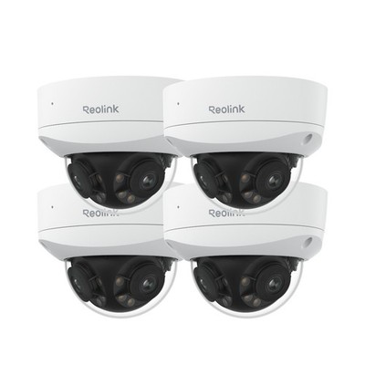 Reolink 16MP UHD IK10 Dual-Objektiv Überwachungskamera 180° Panoramaansicht IP67