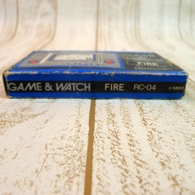Nintendo GAME&WATCH FIRE Tested to be working, power on confirmed, Showa retro