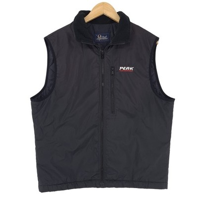 Peak Performance Vintage Gilet Schwarz Ärmellose Jacke Bm6 Größe S