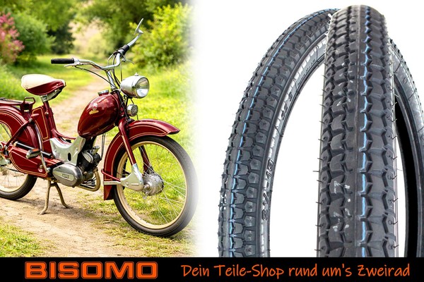 Heidenau Reifen 2.25 X 19 Zoll M3 M/C 32S Simson SR2 ZüNdapp Kreidler Hercules-image
