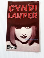 RARE! Cyndi Lauper July 18, 1995 New York Academy Concert Party Invite Handbill