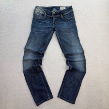 Diesel Industry Denim Women's Dark Wash Matic Y2K Low-Rise Skinny Jeans Sz 25x32