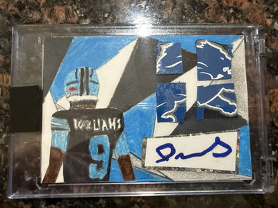 Jameson Williams custom 1/1 card
