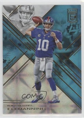 2016 Donruss Elite Teal 73/75 Eli Manning #27 h8k