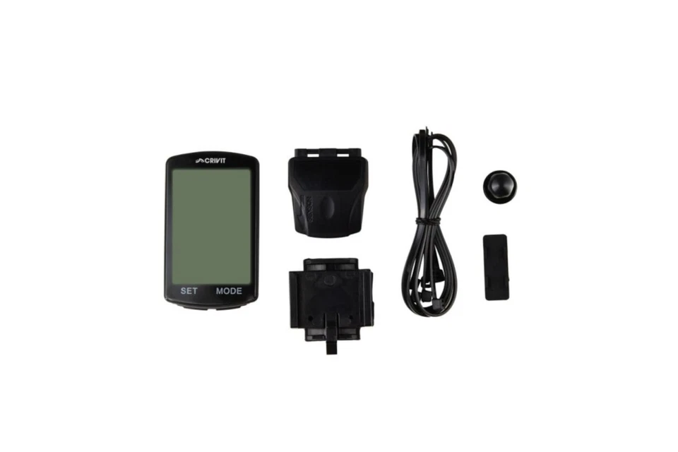 CRIVIT Fahrradcomputer kabellos mit Clip-Halterung und Hintergrundbeleuchtung - Bild 2 von 3