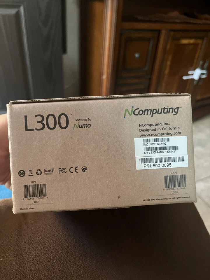 NComputing L300 Ethernet Thin Client Virtual Computer Desktop w/ vSpace new! - Image 3 of 4