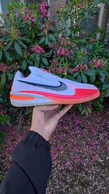 Nike Men s Low Top Basketball Sneakers Lace-Up White Black Orange Pink