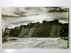 Cuernavaca / Mexico. Old postcard/postcard b/w, used 1950. Piramide Teo