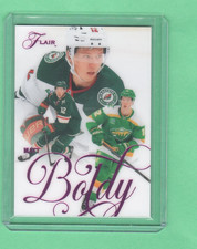 Flair 2025  Matt Boldy Backcheck Purple Jersey Match  012/199