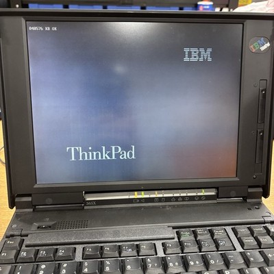 IBM Thinkpad 365X - Vintage Intel Pentium Notebook with Microsoft