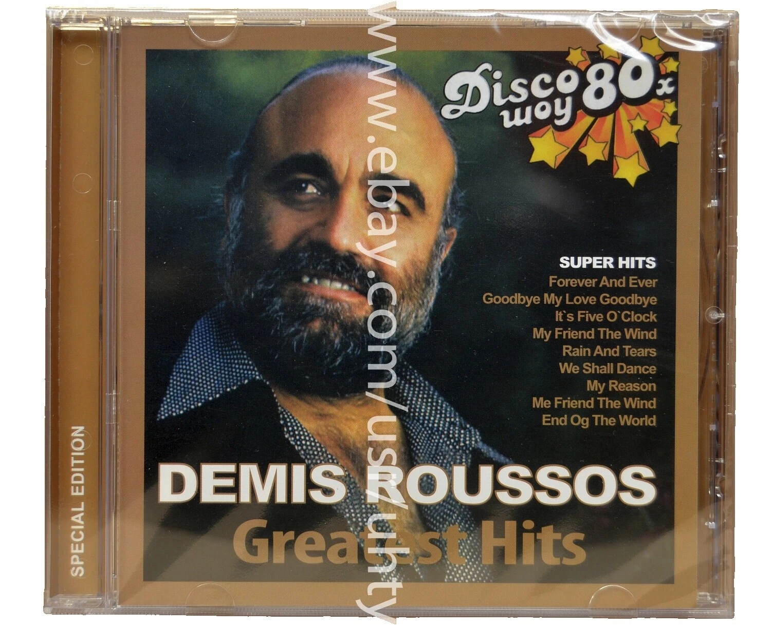 CD de música pop Demis Roussos