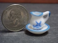 Dollhouse Miniature Small Pitcher & Bowl Set 1:12 scale B95 B96 Dollys Gallery