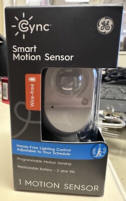 CYNC Wireless Smart Motion Sensor - Adjustable Settings - Switches ~ Brand New