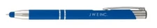 Stylus-pen; Soft Touch PARAGON PEN with Stylus tip,  by JWE Inc. 