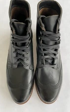 Wolverine Mens 1000 Mile Addison Boot Black Shoes  Size 8.5 D