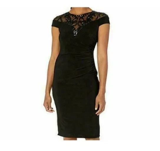 adrianna papell black velvet dress Saddler Pants in Black | Wide-Leg Dress Pants