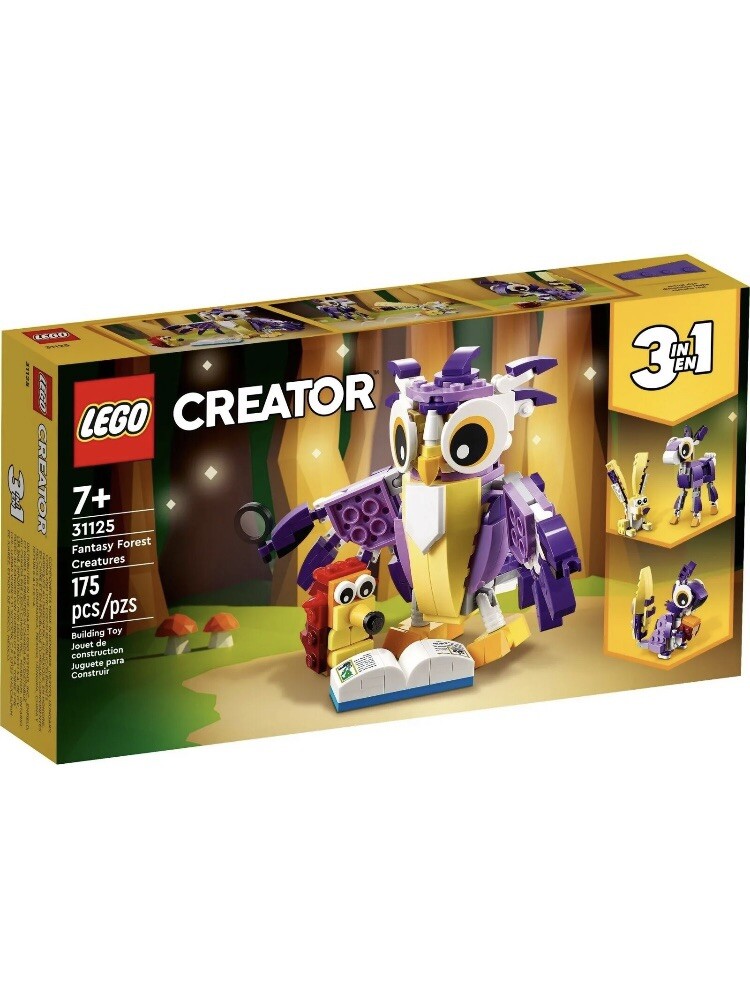 31125 FANTASY FOREST CREATURES lego creator NEW 3 in 1 legos set