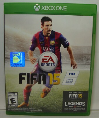 FIFA 15 SOCCER XBOX ONE MICROSOFT VIDEO GAME