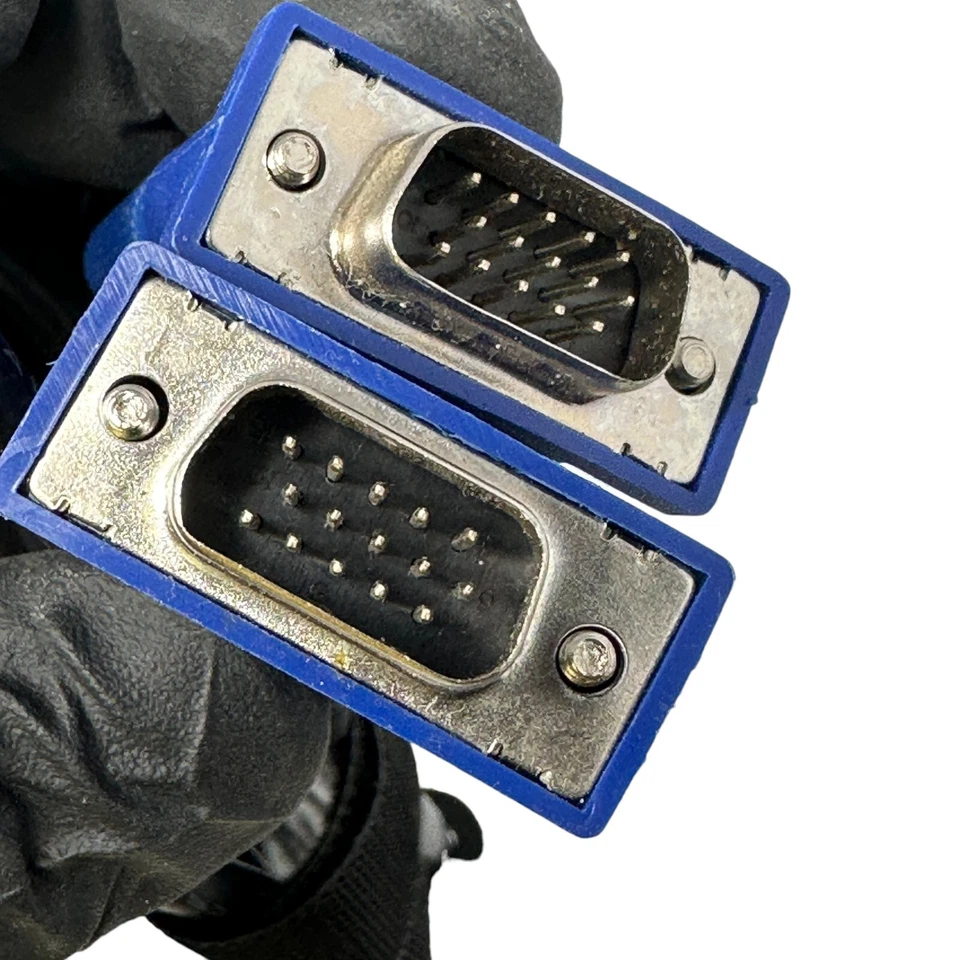 Lot of 6 – 6ft VGA Cable HD15 Male to Male – Monitor Projector PC - Image 2 of 4