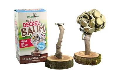 DER DEGGELBAM Kronkorkenbaum (Männergeschenk, Trinkspiel, Bier) Der Deckelbaum / Magnetbaum ÖL