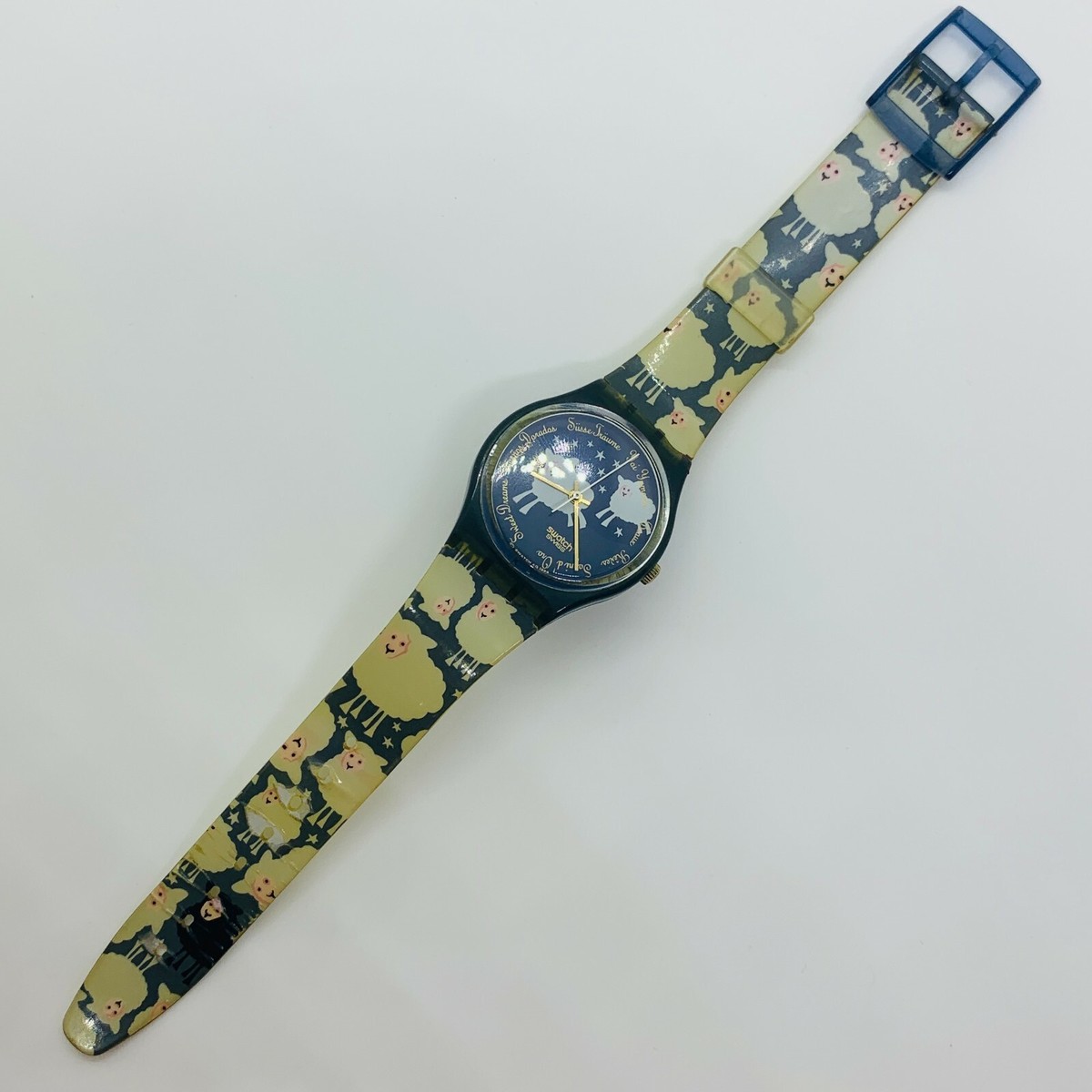 レア 特大 MAXI swatch ブラック・シープ BLACK SHEEP