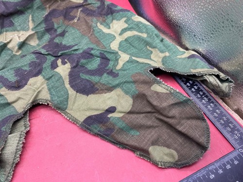 Original US Army Vietnam War M1 Camo Helmet Cover - VietNam Found - Combat Worn - Picture 4 of 8