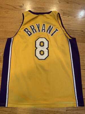 Rare VTG Nike Los Angeles Lakers Kobe Bryant 8 Swingman Jersey