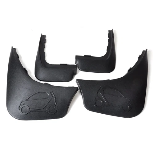 Genuine Front & Rear Splash Guards Mud Flaps For 2015-2023 Smart ForTwo W453 - Picture 4 of 11