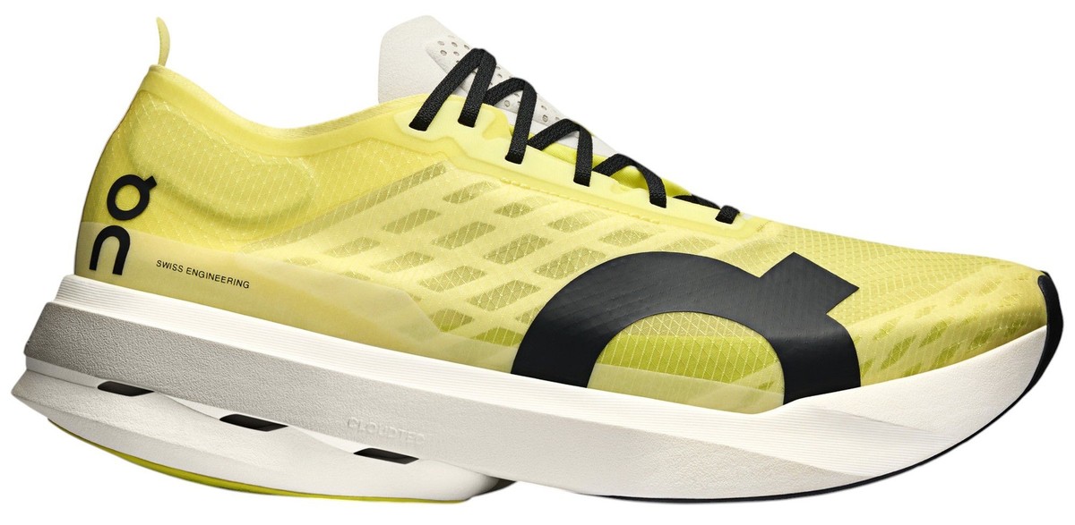 Women's On Running Brand Yellow/White Cloud Cloudboom Strike