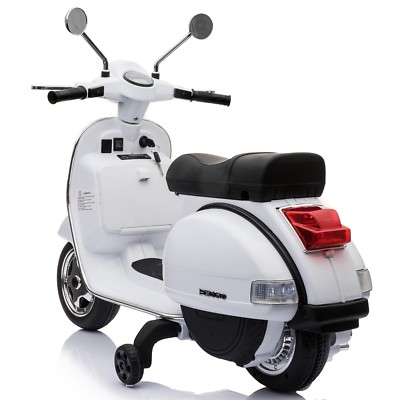 Licensed Vespa PX150 12V Kids Electric Ride On Scooter Battery