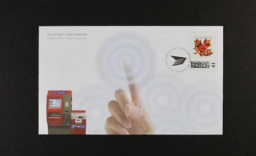 CANADA 2012, Maple Leaf, Limited Kiosk issue, 61c FDC First Day Cover.