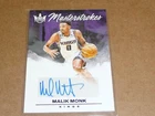2023/24 Panini Court Kings MALIK MONK AUTOGRAPH/AUTO KINGS 20/35 K9290