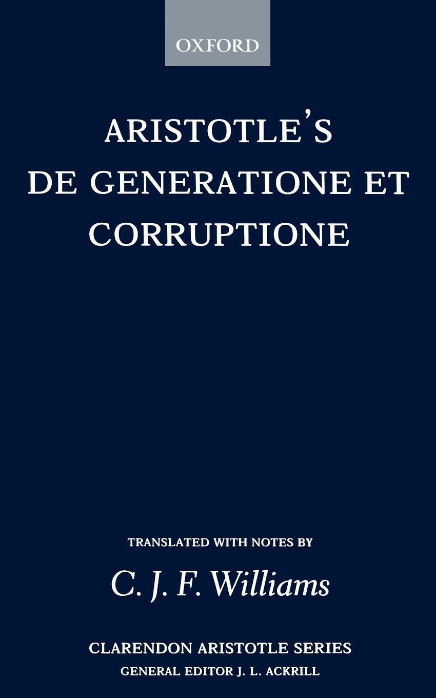 Thumbnail - De Generatione Et Corruptione Aristotle Taschenbuch Paperback Englisch