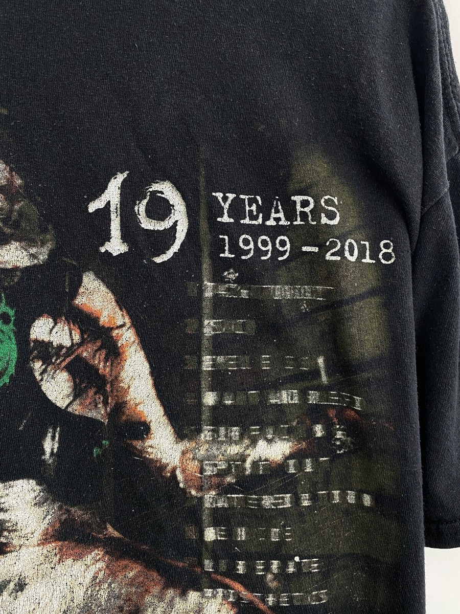 Vintage Slipknot Debut Album 1999-2018 Rock Band T-Shirt