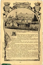 Old postcard Chateau d'Anét (177910)