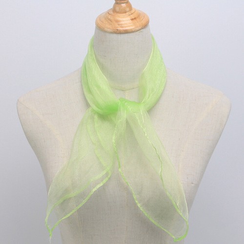 Gymnastic Towels Dancing Small Silk Scarves Square Scarf Chiffon Neckerchief - Picture 29 of 32