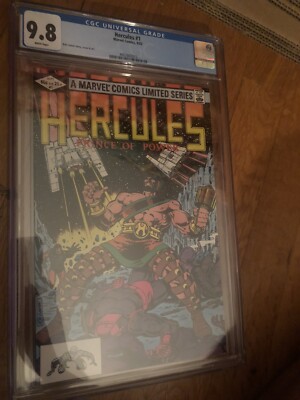 CGC 9.8 HERCULES Prince Of Power 1 CGC 9.8 White Pages 1982