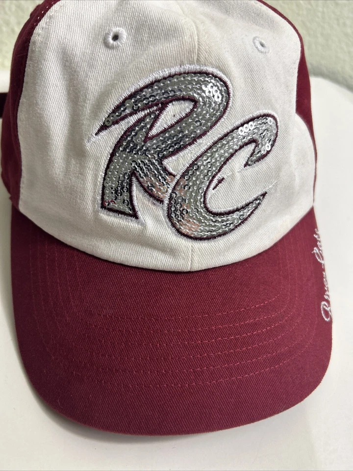 47 Marca Sacramento Rivercats Correa Trasera Sombrero Mujer Ajustable Deslumbrado Foto 3 de 4