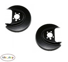 FOR SKODA RAPID 12-18 REAR BRAKE DISK DUST COVERS SHIELDS PAIR L+R