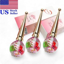 Vanfa Cuticle Oil infused with real flower 0.42 oz Scent: Rose, Pack of 3 