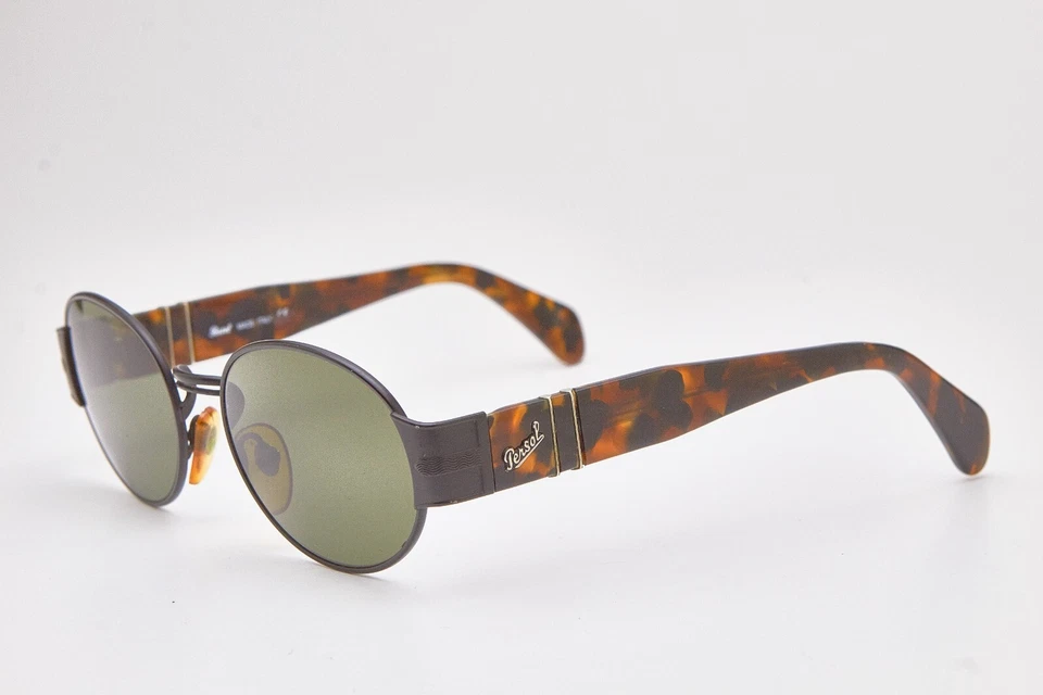 Gafas de sol vintage de los años 90 PERSOL RATTI 2011 gafas de sol redondas gafas tortuga Foto 3 de 4