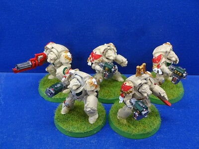 5 Deathwing Terminatoren mit Forgeworld Schulterpanzern der Dark Angels 1