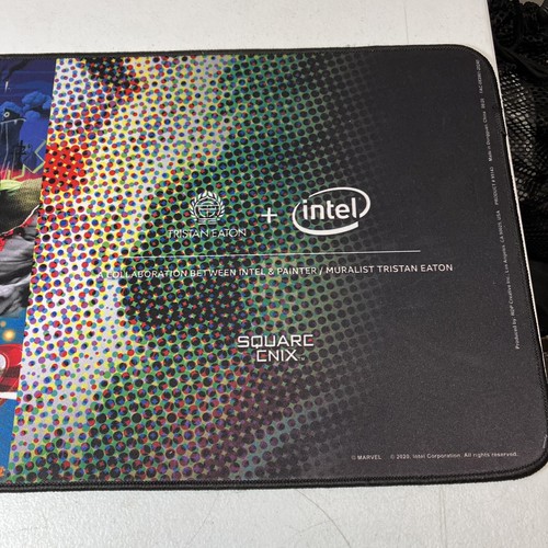 Marvel Avengers XL Extended Gaming Mouse Pad 11.6”x35.4” Tristan Eaton Intel - Picture 3 of 5