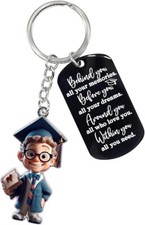 Class 2025 Graduation Gifts - Keychain for Her Girls Him Boys High