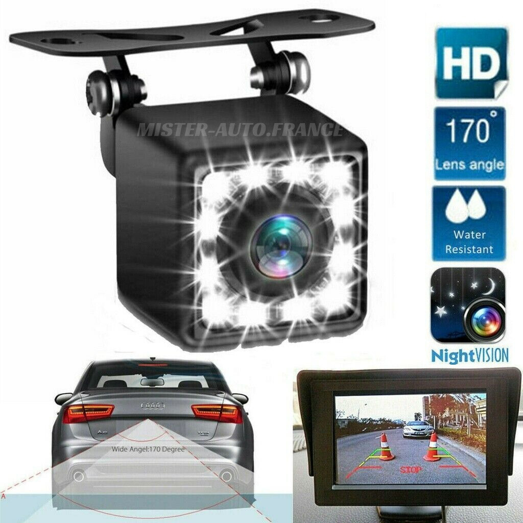 Caméra De Recul,Caméra De Vue De Camion, Moniteur De Voiture Haute