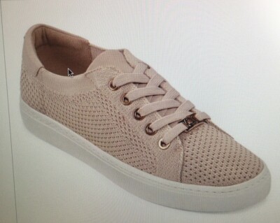 blush colored women's sneakers