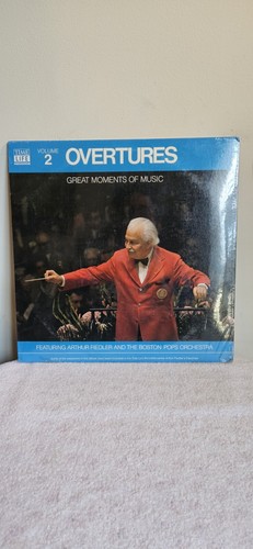 ARTHUR FIEDLER & BOSTON POPS TIME LIFE VOL 2 OVERTURES SEALED VINYL RECORD