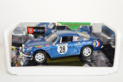 B17 1:16 BBURAGO BURAGO 3301 RENAULT ALPINE A110 1600 RALLY MONTE 