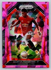 2020-21 Panini Prizm Premier League Prizms Pink #14 Marcus Rashford (ref Y01039)